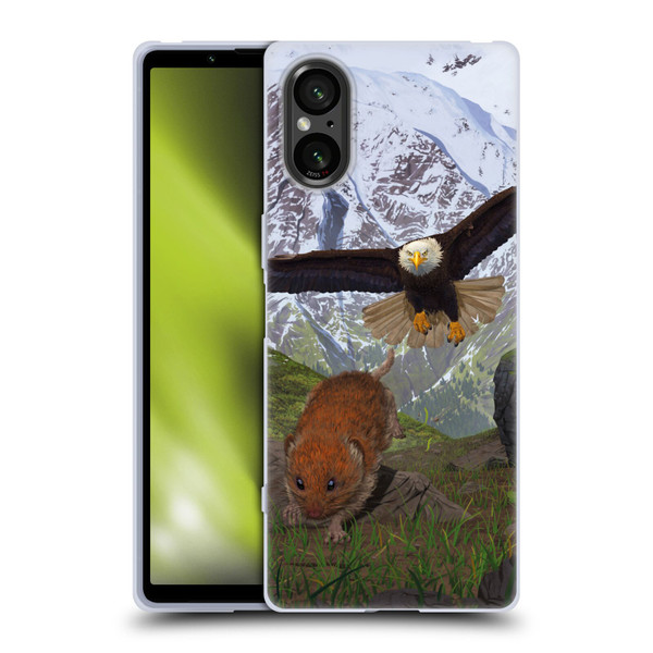 Vincent Hie Key Art The Hunt Soft Gel Case for Sony Xperia 5 V 5G