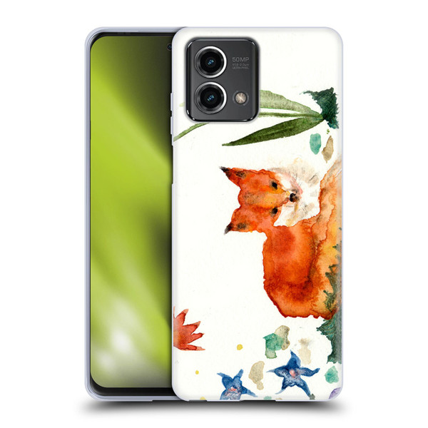 Wyanne Animals Little Fox In The Garden Soft Gel Case for Motorola Moto G Stylus 5G 2023