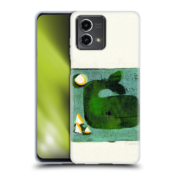 Wyanne Animals 2 Green Whale Monoprint Soft Gel Case for Motorola Moto G Stylus 5G 2023