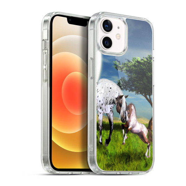 Simone Gatterwe Horses Love Forever Soft Gel Case for Apple iPhone 12 / iPhone 12 Pro & MagSafe