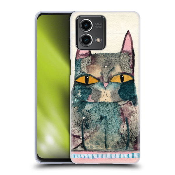 Wyanne Cat Kitty Painting Soft Gel Case for Motorola Moto G Stylus 5G 2023