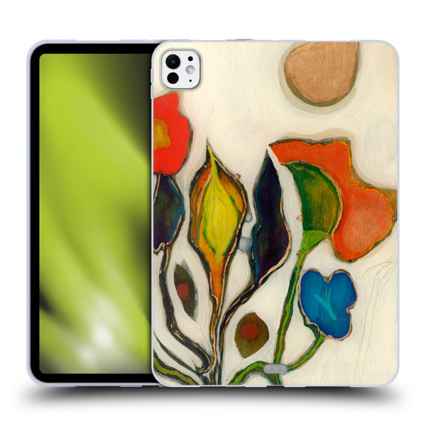 Wyanne Nature Artist Flowers Soft Gel Case for Apple iPad Pro 11 M4 2024