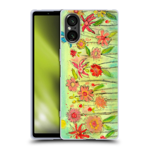 Wyanne Nature Sun Garden Soft Gel Case for Sony Xperia 5 V 5G