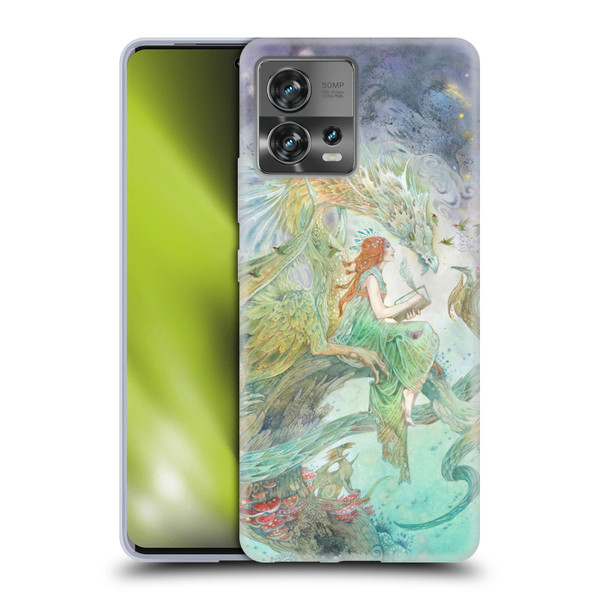 Stephanie Law Art Transcribing The Wind Soft Gel Case for Motorola Moto Edge 30 Fusion