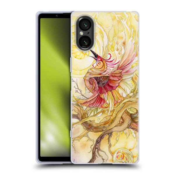 Stephanie Law Art Phoenix Soft Gel Case for Sony Xperia 5 V 5G