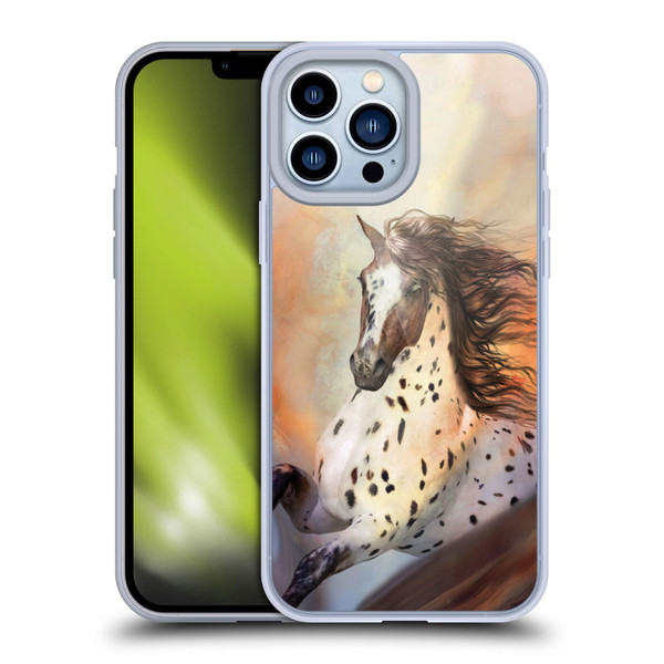 Simone Gatterwe Horses Wild 2 Soft Gel Case for Apple iPhone 13 Pro Max