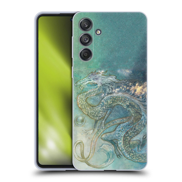 Stephanie Law Graphics Dragon Soft Gel Case for Samsung Galaxy M55 5G