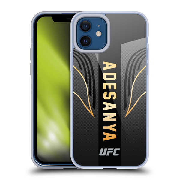 UFC Israel Adesanya Fighter Kit Soft Gel Case for Apple iPhone 12 / iPhone 12 Pro