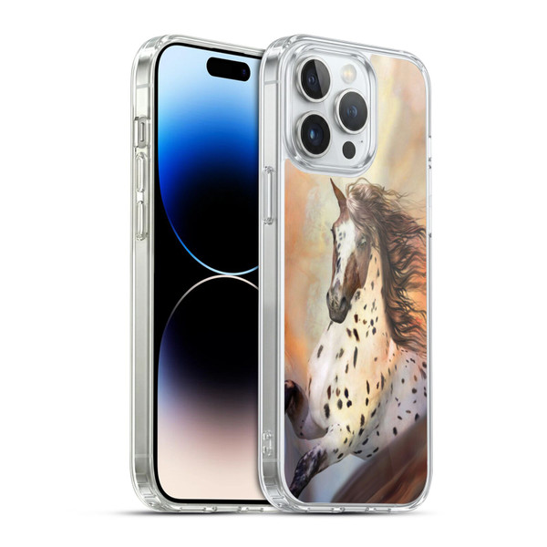Simone Gatterwe Horses Wild 2 Soft Gel Case for Apple iPhone 14 Pro Max & MagSafe