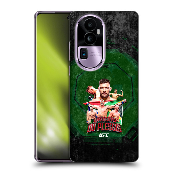 UFC Dricus Du Plessis Graphics Soft Gel Case for OPPO Reno10 Pro+