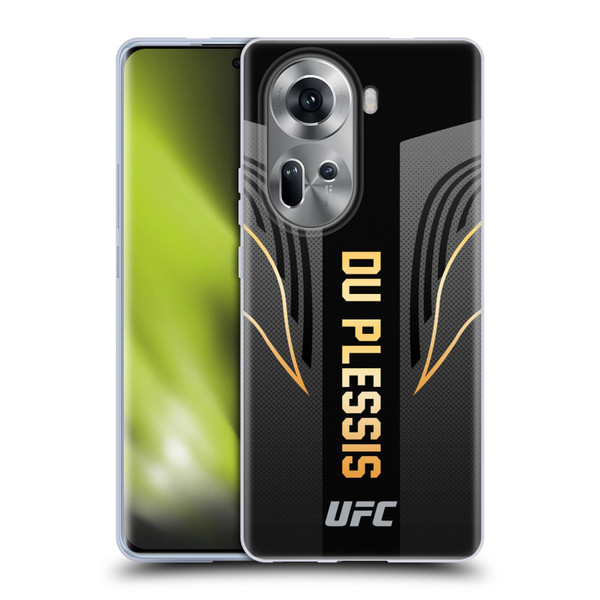 UFC Dricus Du Plessis Fighter Kit Soft Gel Case for OPPO Reno11
