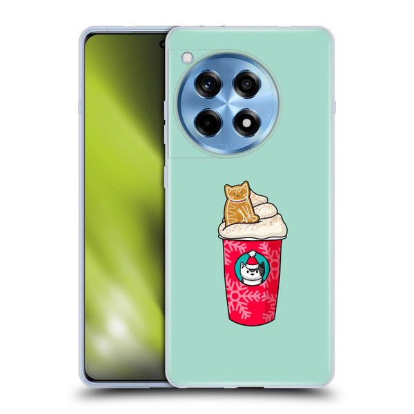 Beth Wilson Doodlecats Gingerbread Latte Soft Gel Case for OPPO OnePlus Ace 3 5G