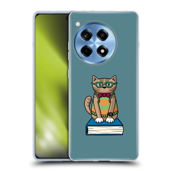 Beth Wilson Doodlecats Nerd Soft Gel Case for OPPO OnePlus Ace 3 5G