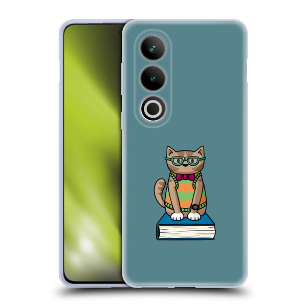 Beth Wilson Doodlecats Nerd Soft Gel Case for OPPO OnePlus Ace 3V 5G