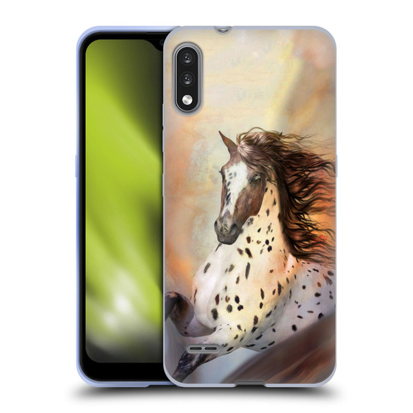 Simone Gatterwe Horses Wild 2 Soft Gel Case for LG K22
