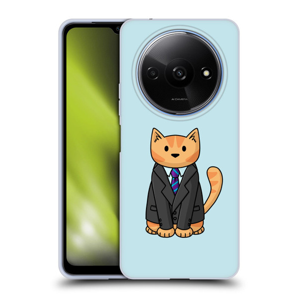 Beth Wilson Doodle Cats 2 Business Suit Soft Gel Case for Xiaomi Redmi A3