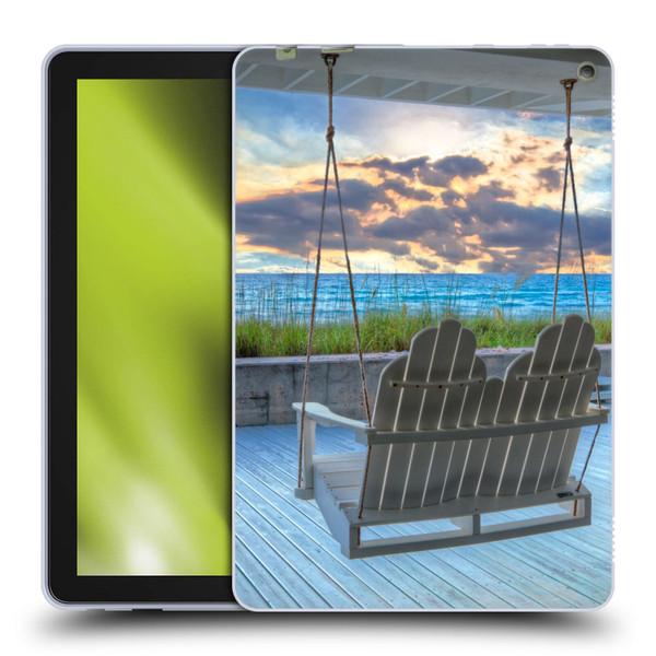 Celebrate Life Gallery Beaches 2 Swing Soft Gel Case for Amazon Fire HD 10 / Plus 2021