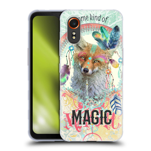 Duirwaigh Boho Animals Fox Soft Gel Case for Samsung Galaxy Xcover7 5G