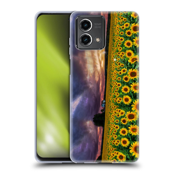 Celebrate Life Gallery Florals Stormy Sunrise Soft Gel Case for Motorola Moto G Stylus 5G 2023