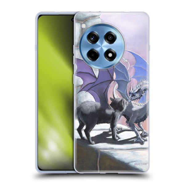 Stanley Morrison Dragons 2 Black Winged Cat Soft Gel Case for OPPO OnePlus Ace 3 5G
