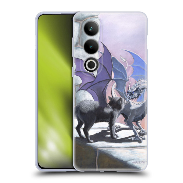 Stanley Morrison Dragons 2 Black Winged Cat Soft Gel Case for OPPO OnePlus Ace 3V 5G