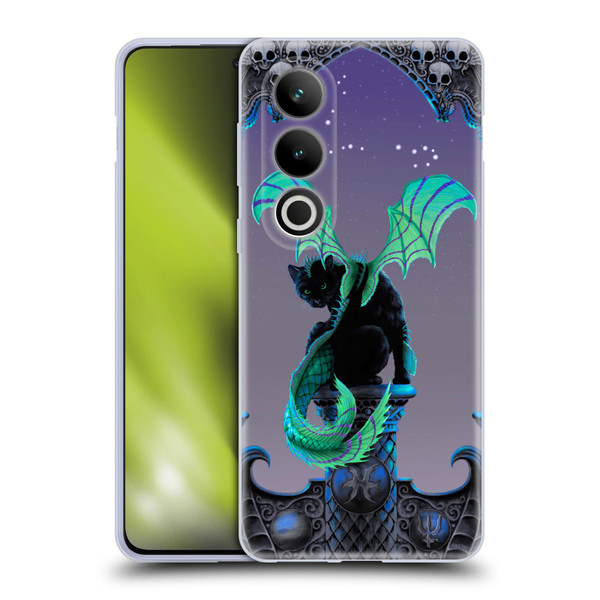 Stanley Morrison Dragons 2 Gothic Winged Cat Soft Gel Case for OPPO OnePlus Ace 3V 5G