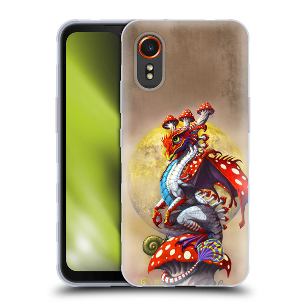 Stanley Morrison Dragons 3 Mushroom Garden Soft Gel Case for Samsung Galaxy Xcover7 5G