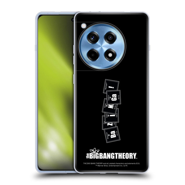 The Big Bang Theory Bazinga Elements Soft Gel Case for OPPO OnePlus Ace 3 5G