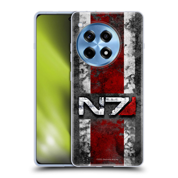 EA Bioware Mass Effect Graphics N7 Logo Distressed Soft Gel Case for OPPO OnePlus Ace 3 5G