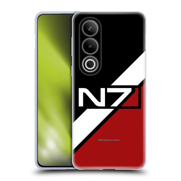 EA Bioware Mass Effect Graphics N7 Logo Stripes Soft Gel Case for OPPO OnePlus Ace 3V 5G