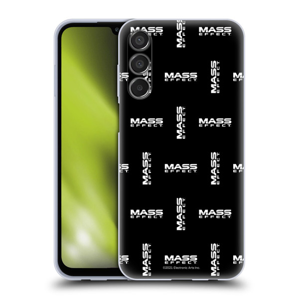 EA Bioware Mass Effect Graphics Logo Pattern Soft Gel Case for Samsung Galaxy M15/F15 5G