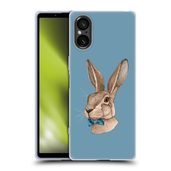 Barruf Animals Hare Soft Gel Case for Sony Xperia 5 V 5G