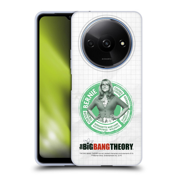 The Big Bang Theory Character Attributes Bernadette Soft Gel Case for Xiaomi Redmi A3