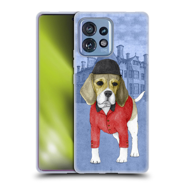 Barruf Dogs Beagle Soft Gel Case for Motorola Moto Edge 40 Pro