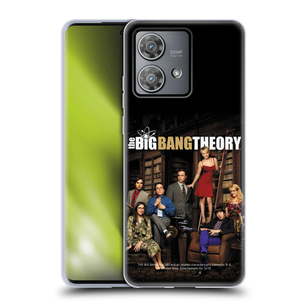 The Big Bang Theory Key Art Season 9 Soft Gel Case for Motorola Edge 40 Neo 5G