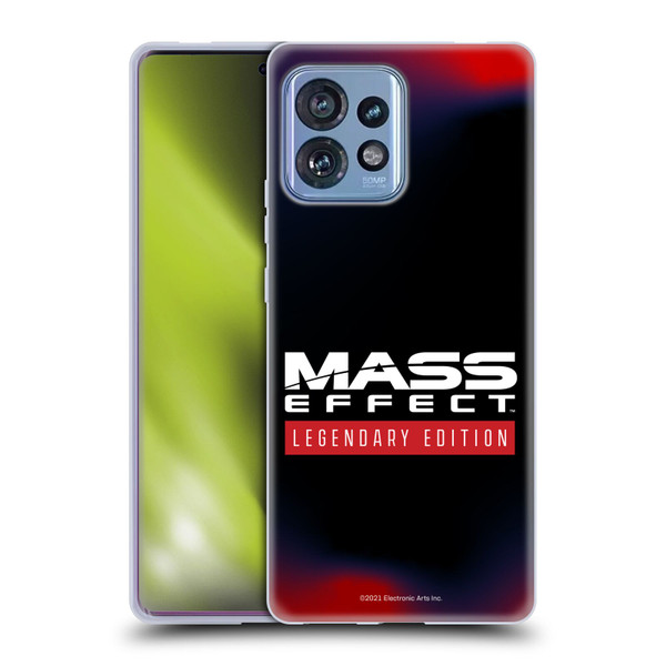 EA Bioware Mass Effect Legendary Graphics Logo Soft Gel Case for Motorola Moto Edge 40 Pro