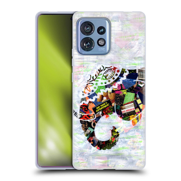 Artpoptart Animals Elephant Soft Gel Case for Motorola Moto Edge 40 Pro