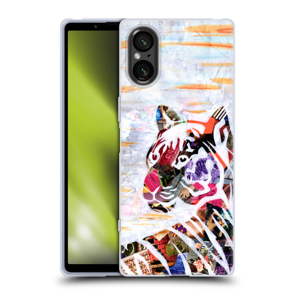 Artpoptart Animals Tiger Soft Gel Case for Sony Xperia 5 V 5G