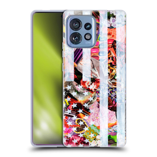 Artpoptart Flags Murican Soft Gel Case for Motorola Moto Edge 40 Pro