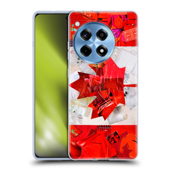 Artpoptart Flags Canada Soft Gel Case for OPPO OnePlus Ace 3 5G