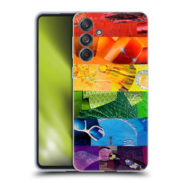 Artpoptart Flags LGBT Soft Gel Case for Samsung Galaxy M55 5G
