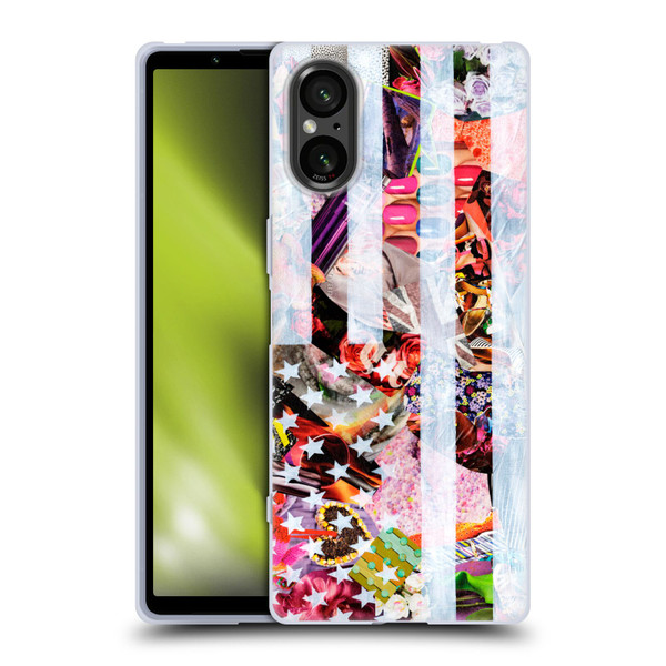 Artpoptart Flags Murican Soft Gel Case for Sony Xperia 5 V 5G