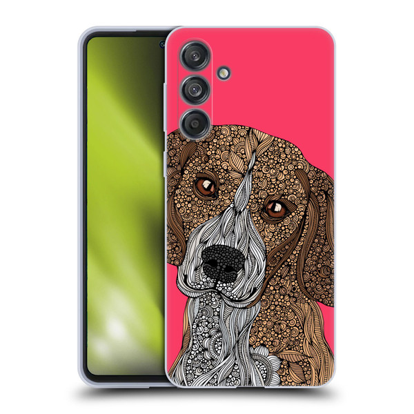 Valentina Dogs Beagle Soft Gel Case for Samsung Galaxy M55 5G