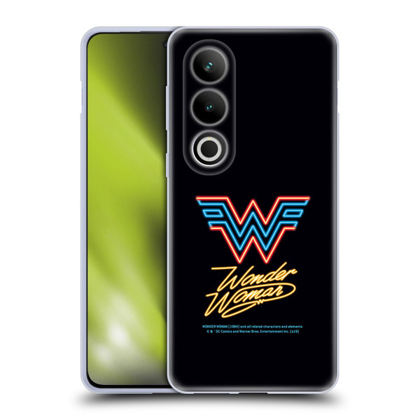 Wonder Woman 1984 Logo Art Neon Soft Gel Case for OPPO OnePlus Ace 3V 5G