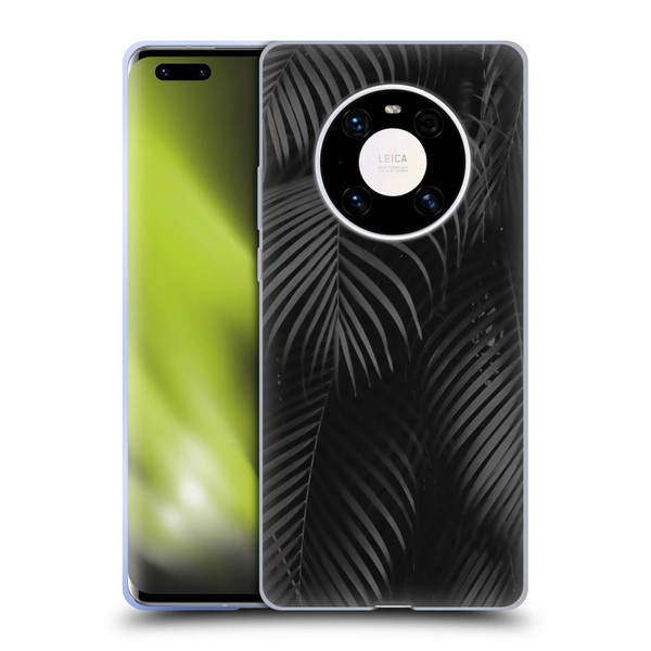 LebensArt Elegance in Black Palms Soft Gel Case for Huawei Mate 40 Pro 5G