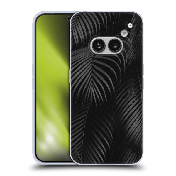 LebensArt Elegance in Black Palms Soft Gel Case for Nothing Phone (2a)
