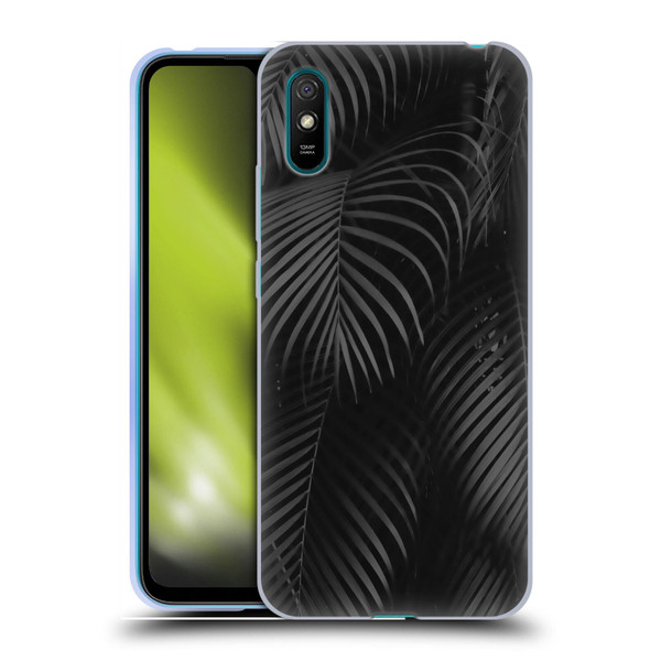 LebensArt Elegance in Black Palms Soft Gel Case for Xiaomi Redmi 9A / Redmi 9AT