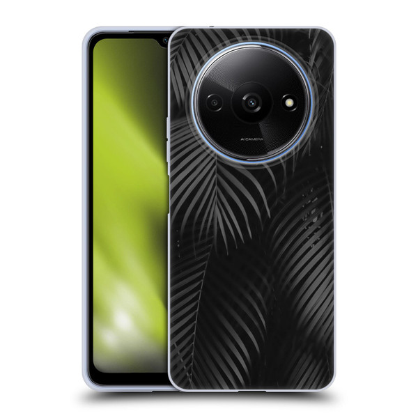 LebensArt Elegance in Black Palms Soft Gel Case for Xiaomi Redmi A3