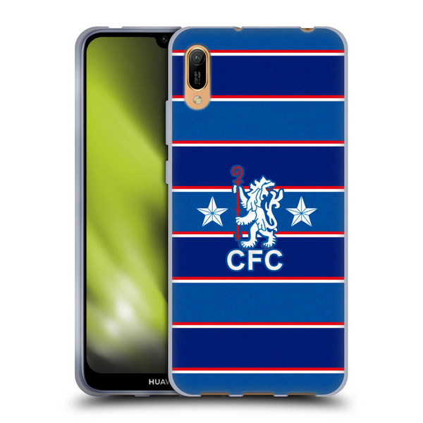 Chelsea Football Club Retro Kit and Stadium 1984 Home Soft Gel Case for Huawei Y6 Pro (2019)