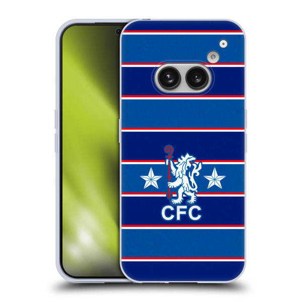Chelsea Football Club Retro Kit and Stadium 1984 Home Soft Gel Case for Nothing Phone (2a)